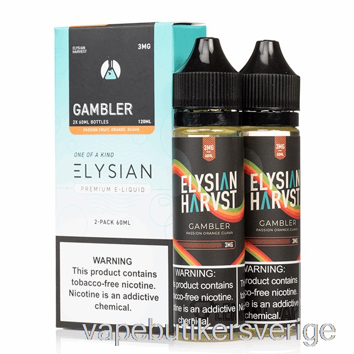 Vape Sverige The Dbcl - Gambler - Elysian Labs - 120ml 0mg